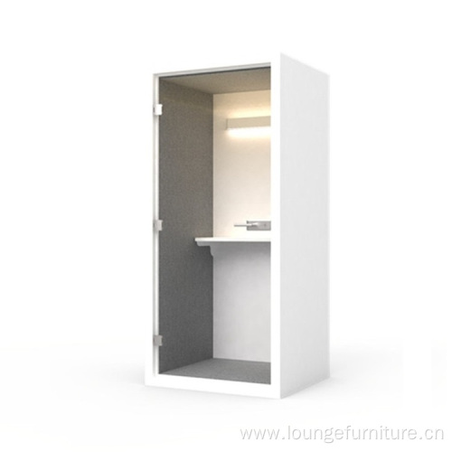 High Quality Private Talk Single Office Phone Booth